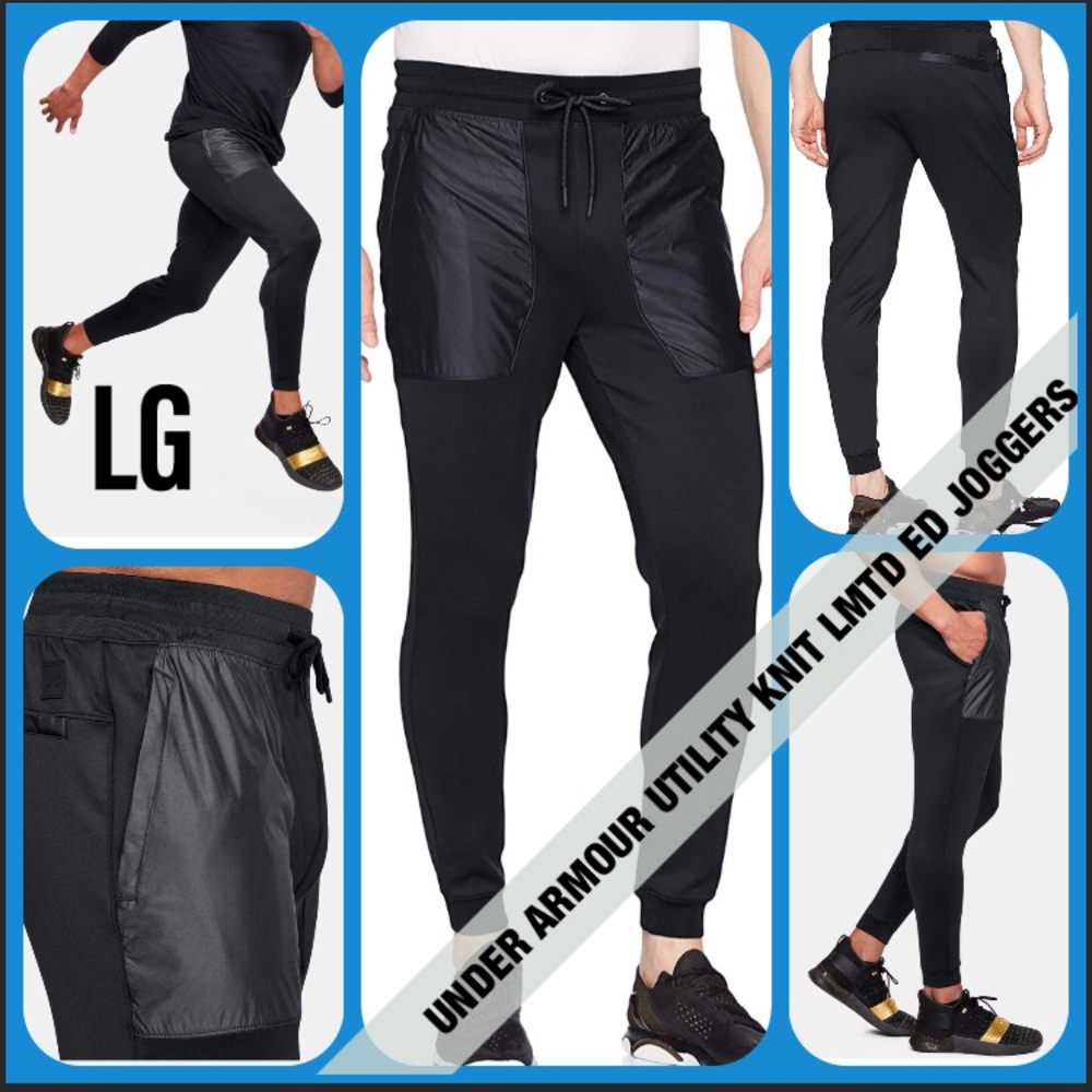 $100.00 BRANDNEW UNDER ARMOUR HEAT UTILITY JOGGERS